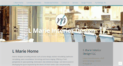 Desktop Screenshot of lmarieinteriors.com